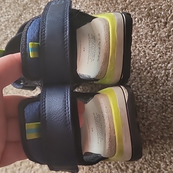 Geox Respira blue closed toes hiking sandals size W8 M6 - Picture 6 of 9